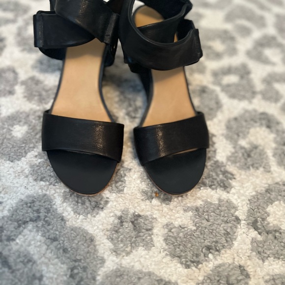 Rag & Bone black wedge sandals - Picture 3 of 7